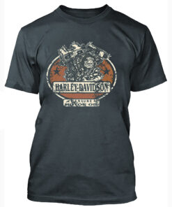 Camiseta Harley Davidson Motor Oil Original Motocycles